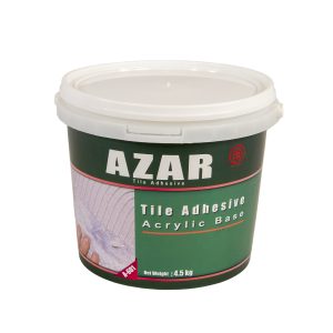 چسب کاشی و سنگ آنتیک استاندارد آذر - قوطی 4.5 کیلویی