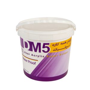 چسب آکریلیک همه کاره DM5 - سطل 7/5 کیلویی