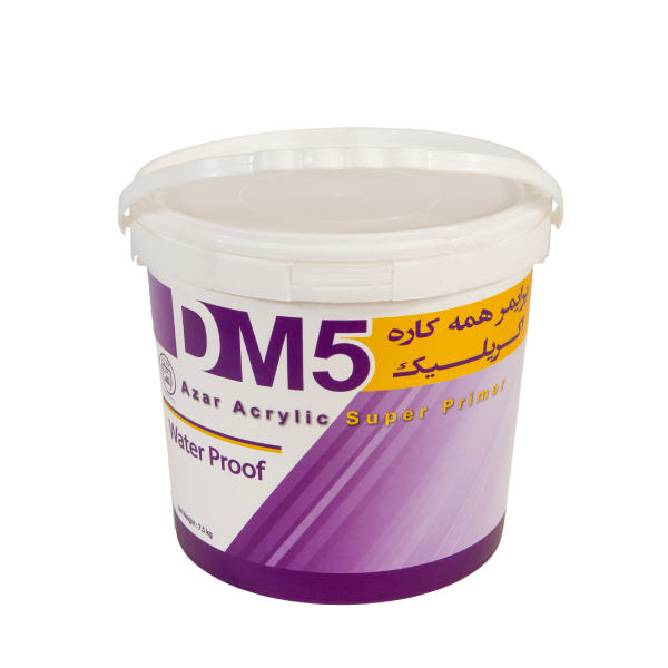 dm5-7.5-2 چسب آکریلیک همه کاره DM5 - سطل 7/5 کیلویی